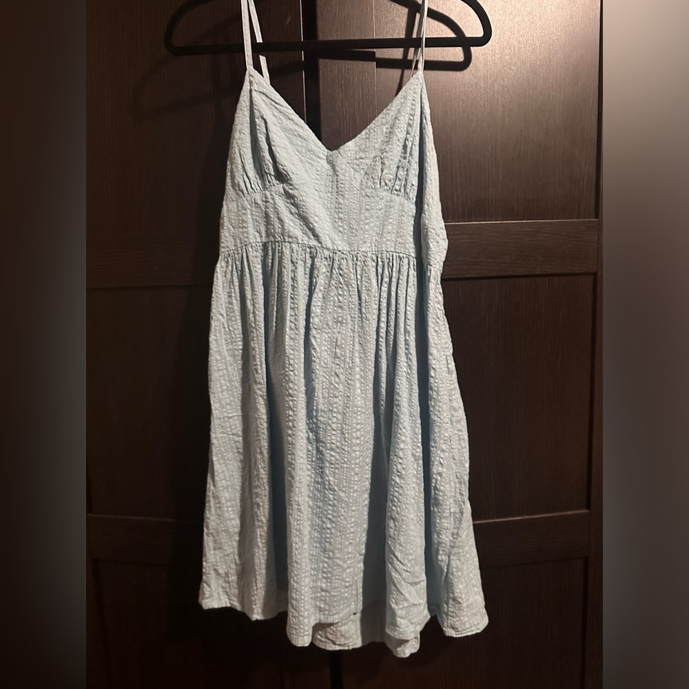 Light Blue Sleeveless Dress